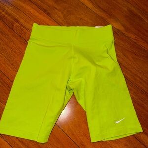 Nike Bright Lime Athletic Shorts
